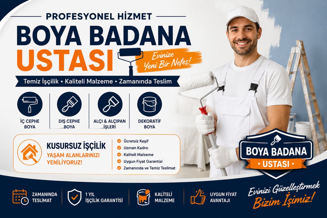 Tuna boya badana ustası – profesyonel boyacı